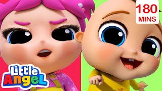 Download lagu Feeling Happy Or Sad? | 3 Hours | Little Angels Kids Cartoons/Songs & Nursery Rhymes mp3