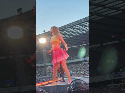 Taylor Swift eras tour Bad blood part 1 #shorts #taylorswift #erastour #youtube #song #ytshorts #yt