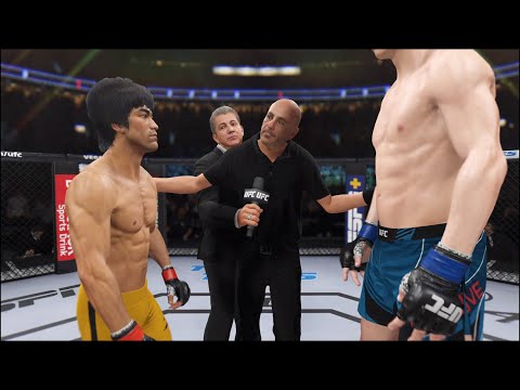 Bruce Lee vs. Stefan Struve - EA Sports UFC 4 - Epic Fight 🔥🐲