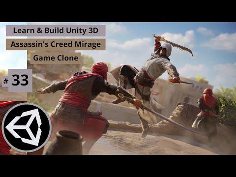 Create 3d Android iOS Game with Unity Course 2023 Assassin Creed Mirage Mobile Game Development
