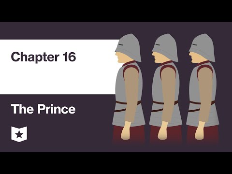 The Prince by Niccolò Machiavelli | Chapter 16