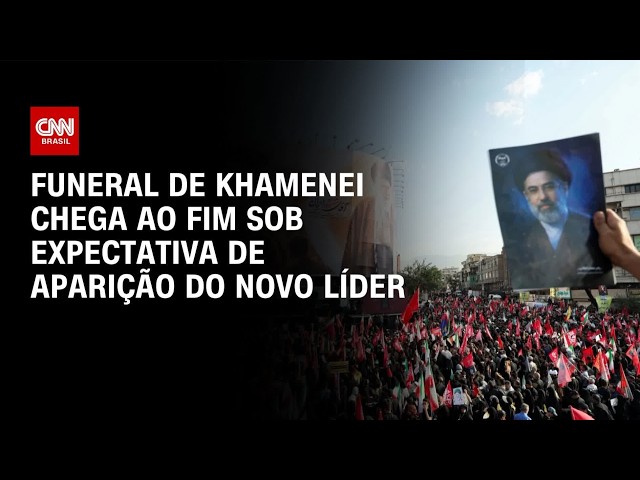 Funeral de Ali Khamenei é concluído no Irã | LIVE CNN