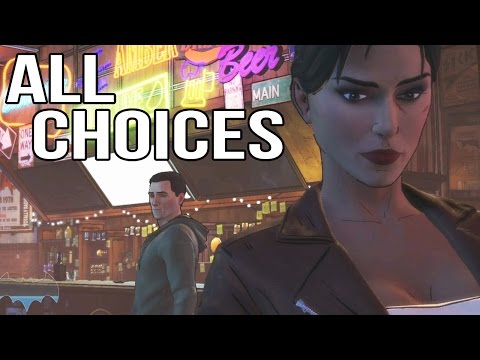 Batman Telltale Episode 2 - All Choices/ Alternative Choices and Ending