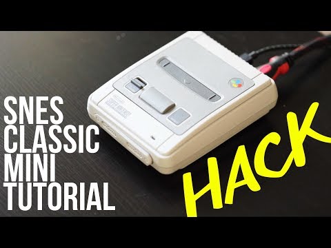How to get all games onto the SNES MINI CLASSIC - HACKchi TUTORIAL