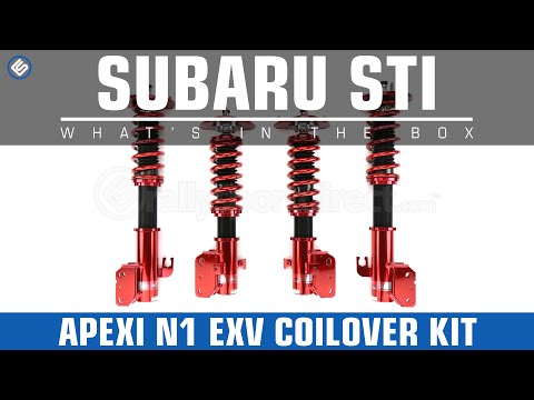 Apexi N1 Subaru 04-07 STI EXV Coilover Kit- Whats in the Box?