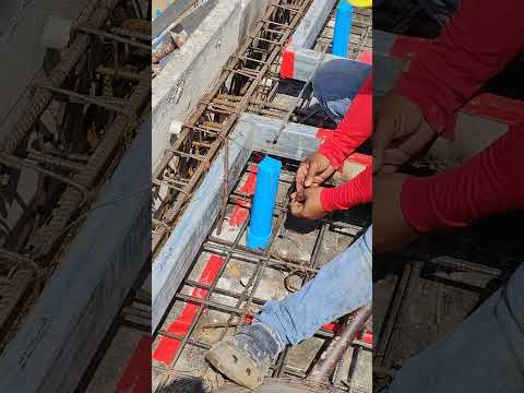 Technical Install PVC sleeve on E1 slab to casting concrete