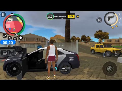 Vegas Crime Simulator -11- Super Gangster Crime Hero Gameplay 2023 Open World Game for Android Ios