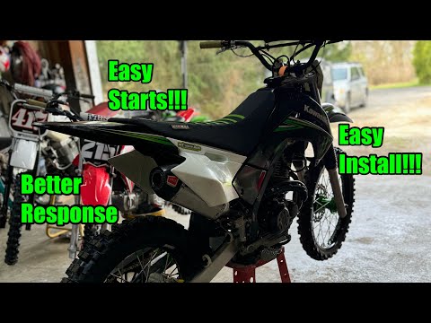 Klx140 Carb Upgrade! 22mm Mikuni Carburetor (easy starts and crisp throttle response)