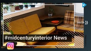 Top 10 #midcenturyinterior Posts & Updates, Starring: midcenturyflowerpower