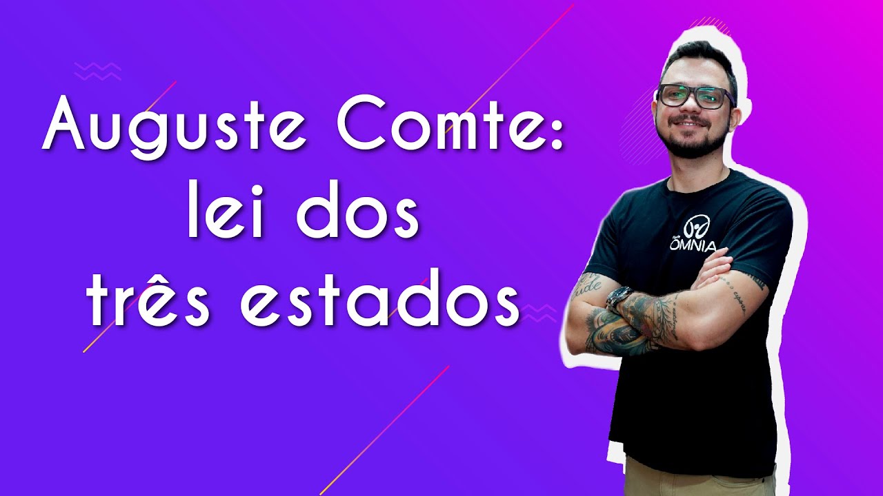 Auguste Comte: lei dos três estados - Brasil Escola
