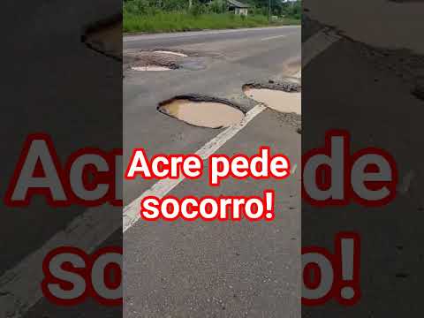 Estrada  que liga Cruzeiro do Sul-Ac á Rodrigues Alves.Descaso do governo Lulinha ,e corrupção!