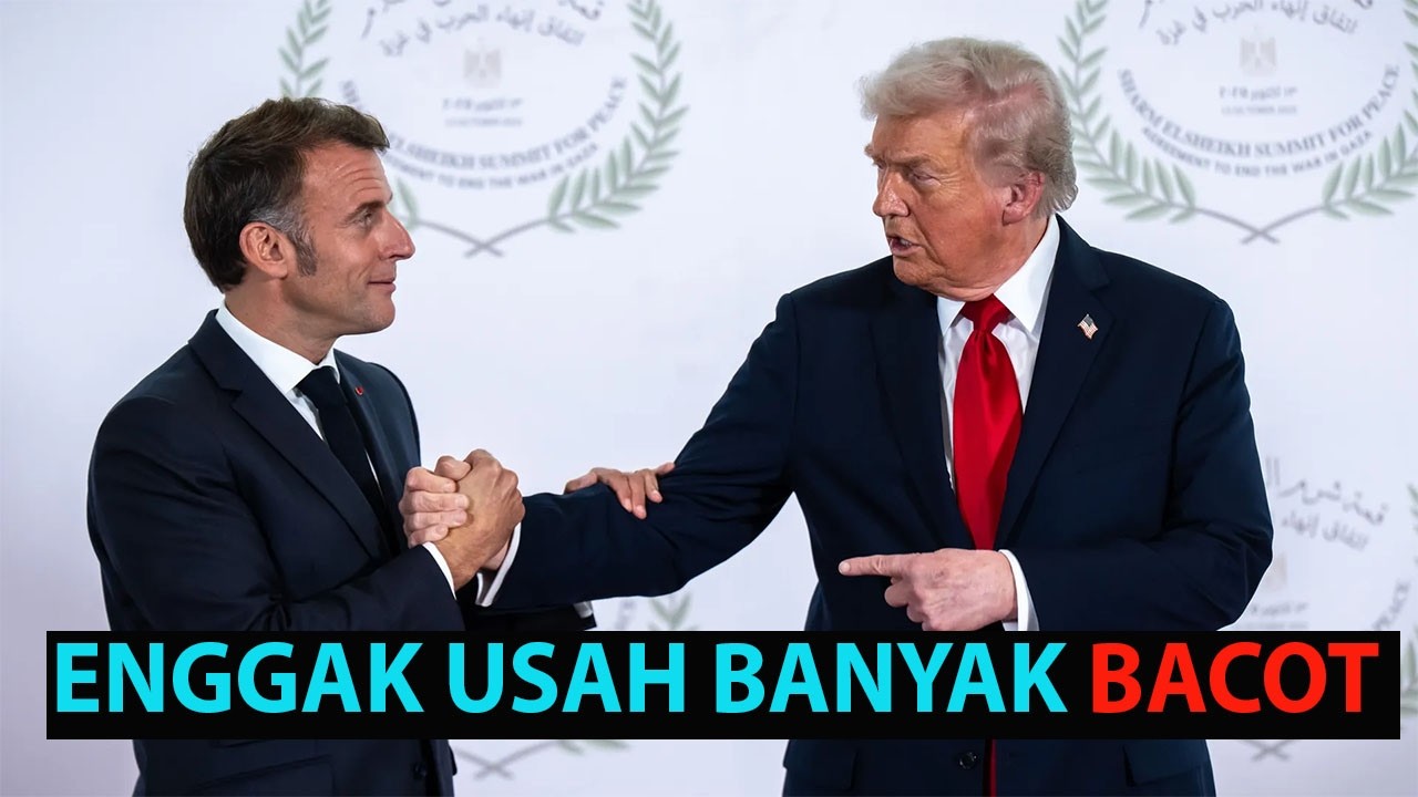 Macron Balas Serangan Trump dengan Sadis