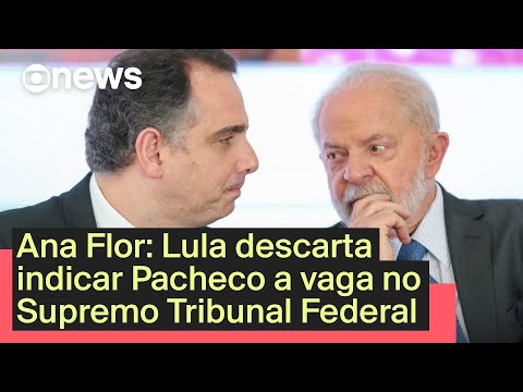 Ana Flor: Lula descarta indicar Rodrigo Pacheco ao STF | GloboNews Mais