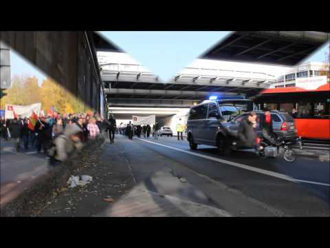 Demonstrationszug am 31.10.2015