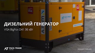 Дизельний генератор VISA BigFox D41 36 кВт