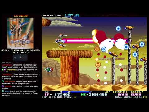 1CCBBH - 149. R-Type Leo (1 Credit Clear)