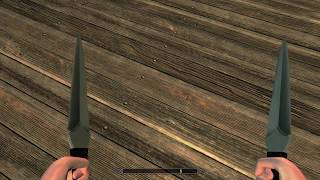 Skyrim Special Edition Mod Review Kunai Stealthy_Wolf