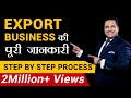 Export Business | पूरी जानकारी | Step by Step Process | FIEO | Dr Vivek Bindra