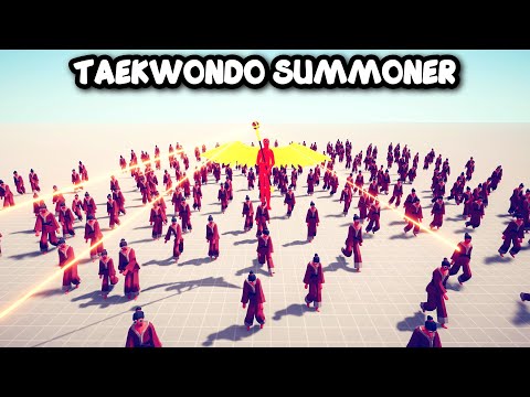 TAEKWONDO SUMMONER Vs EVERY UNITS - TABS - Totally Accurate Battle Simulator