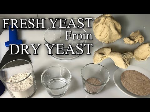 How to Make Fresh Yeast From Dry yeast