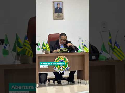 Abertura das Sessões do mês de Novembro de 2025