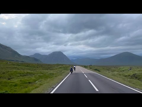 We cycled across Scotland!