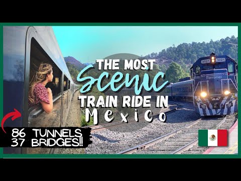 How is The MOST Scenic TRAIN Route in Mexico? | El Chepe Express