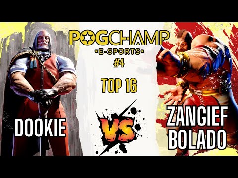 SF6 👊 Dookie (JP) vs Zangief Bolado (Zangief) 👊 Pogchamp #4 - Street Fighter 6 - Top 16