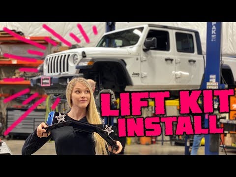 JEEP GLADIATOR ROCK KRAWLER LIFT KIT INSTALLED!