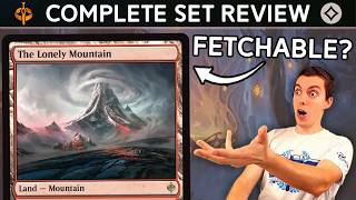 🟤 Complete Set Review! 🟤 - 💍The Hobbit 💍 - Lands And Colorless Cards - Constructed And Limited