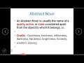 Kinds Of Noun Noun And Its Types Noun In Sindhi Abstract Noun Basic English Grammar