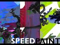 SPEEDPAINT // Human, Reflection of the Ego, the Gorgon