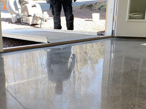 Concrete Polishing From Start To Finish : 10 Step Grind