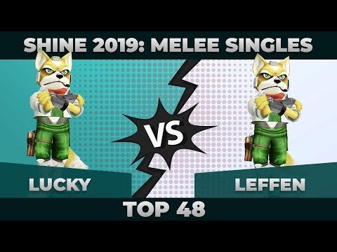 Lucky vs Leffen - Winners' Quarterfinals: Melee Singles: Top 48 - Shine 2019 | Fox vs Fox