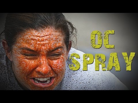 Police Recruits Get Pepper Sprayed