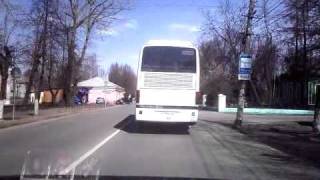 preview picture of video 'М8 проезд через Переславль'