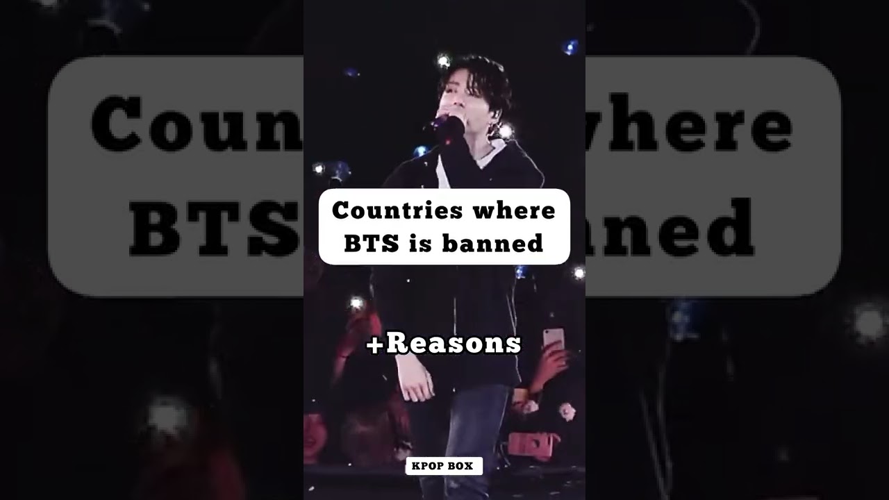 Did BTS get banned from China? More REF
