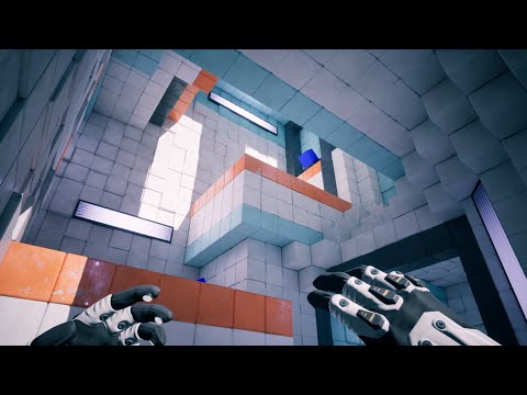 Q.U.B.E. 10th Anniversary gameplay. PS5 60FPS