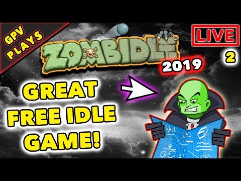 ZOMBIDLE: GREAT FREE IDLE GAME! - Gameplay Walkthrough #2 - (GPV PLAYS)