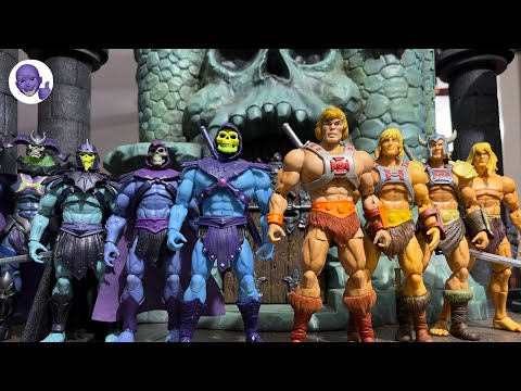 Every HE-MAN & SKELETOR in The Masterverse! Masters Of The Universe Comparison Action Figure Review