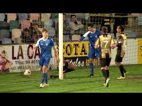Segunda B 2017-18. Resumen Barakaldo CF 2  - 0 Peña Sport