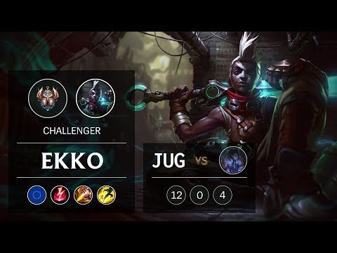 Ekko Jungle vs Sylas - EUW Challenger Patch 9.5