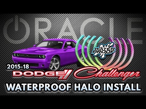 ORACLE 2015-2023 Dodge Challenger Waterproof Halo Install Guide