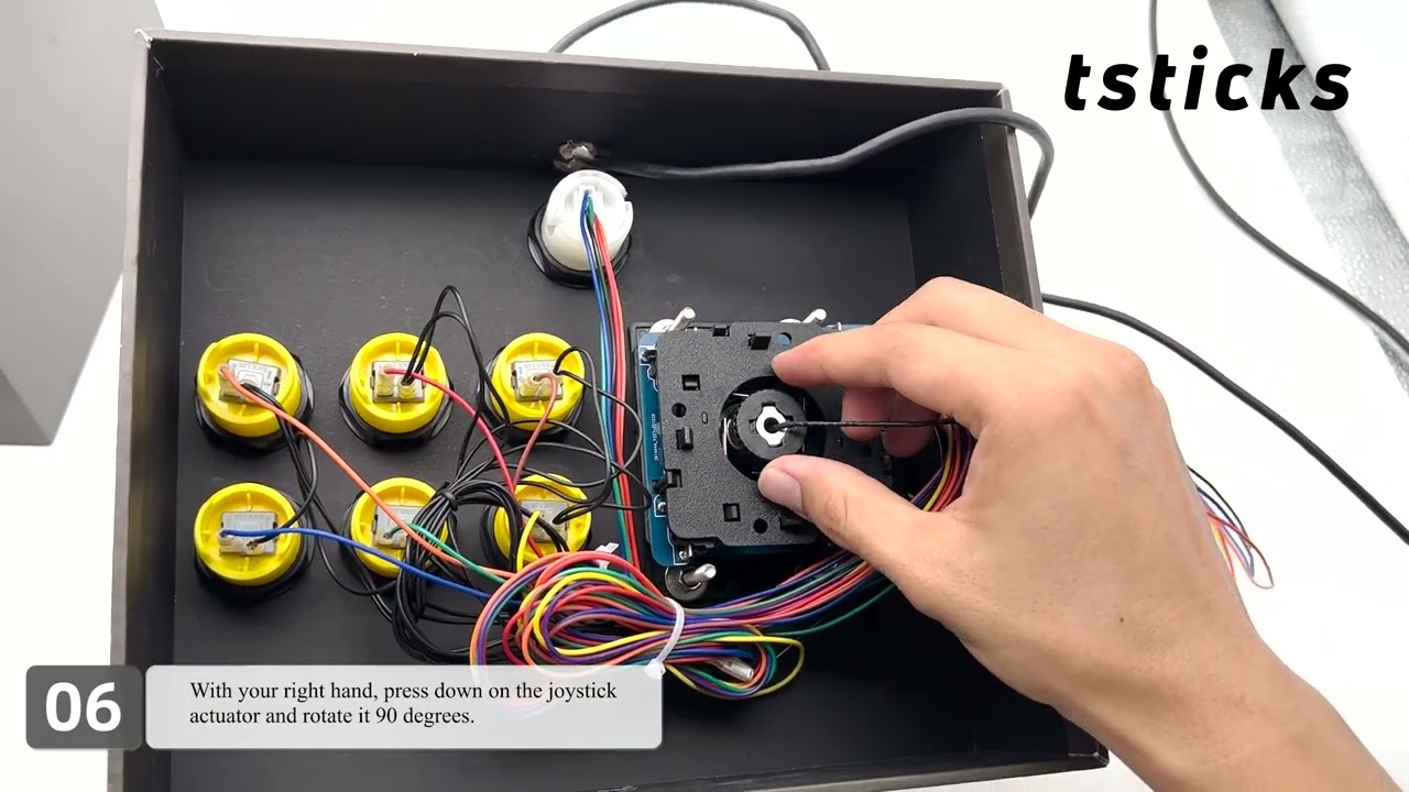 GRS Super Joystick – How To Disassemble the Joystick Rotary Shaft