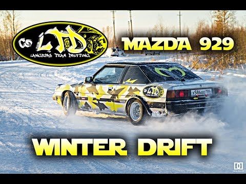 Классическая Mazda 929 дрифтует под классику!