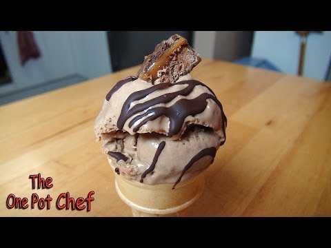Mars Bar Ice Cream | One Pot Chef