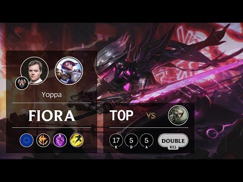 Fiora Top vs Camille - EUW Challenger Patch 10.2