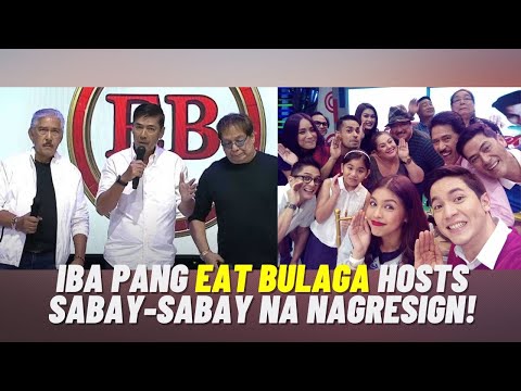 BREAKING! Sabay-Sabay na NAG-RESIGN Lahat ng EAT BULAGA HOSTS kasunod ng PAGKALAS ng TVJ sa TAPE INC