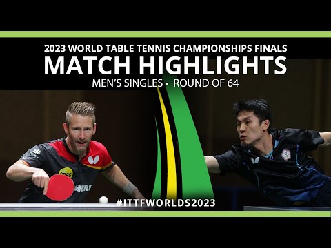 Yang Tzu Yi vs Ruwen Filus | MS R64 | 2023 ITTF World Table Tennis Championships Finals