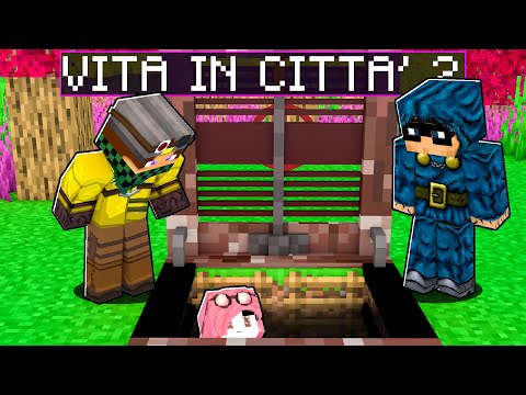 HO TROVATO UN PASSAGGIO SEGRETO E GUADAGNO 6 DI ARGENTO - VITA IN CITTÀ 2 - Minecraft